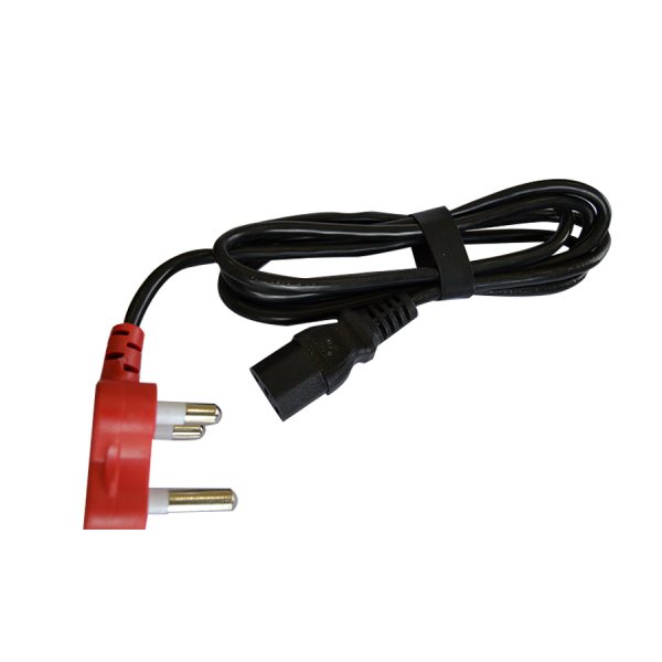 Power Cord, AC, IEC/EU 2MT DEDICATED 3 PRONG