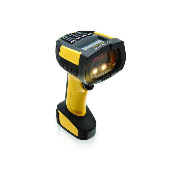 Datalogic PowerScan PM9600, High Performance, 433 MHz, Display/16-key Keypad, Removable Battery