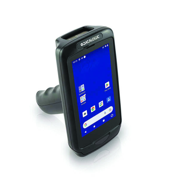 911400003 Datalogic JOYA TOUCH 22 PISTOL-GRIP, 802.11 A/B/G/N/AC, BT 5.1, 2D MEGAPIXEL IMAGER W/ WHITE ILLUM. & GREEN SPOT, 4.3 FULL TOUCH, VOIP, PRESENTATION MODE, ANDROID 11, GMS, 4GB RAM/32 GB FLASH, BLACK/BLACK/BLACK, FCC & CE