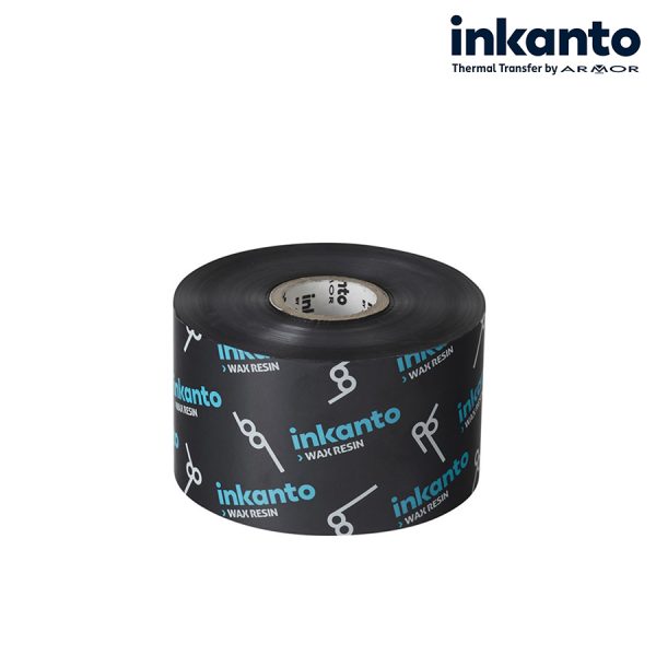 RIBBON: BLACK 110 X 450m 25C/ WAX RESIN OUT